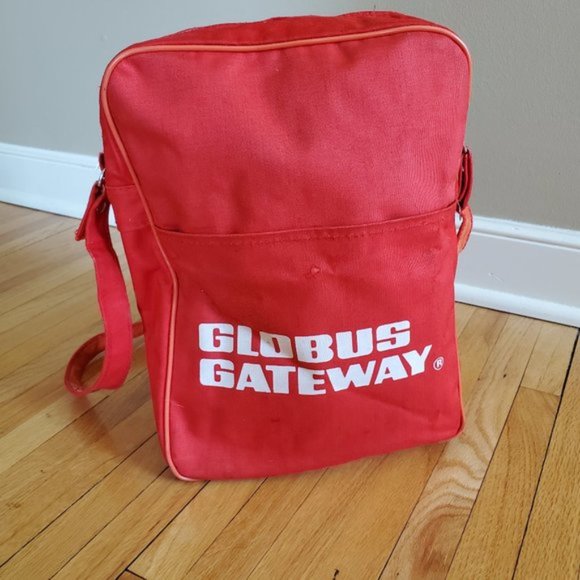 Vintage Globus Gateways Red messenger bag - Picture 7 of 7